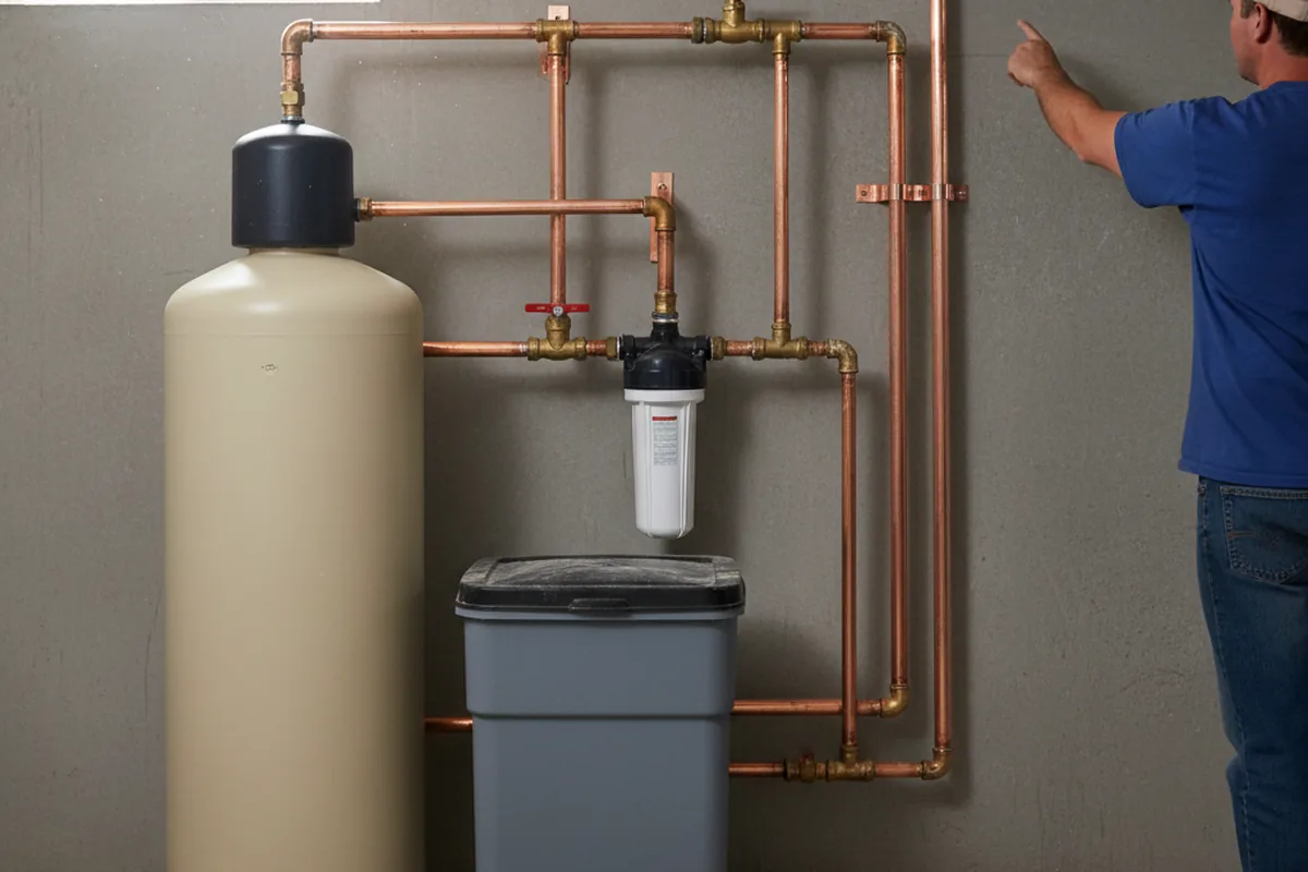 Whole-house water treatment system installed in Llano